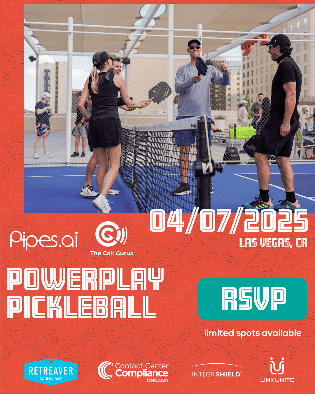 Pipes X Retreaver Pickleball Tournament Apr 7, 2025