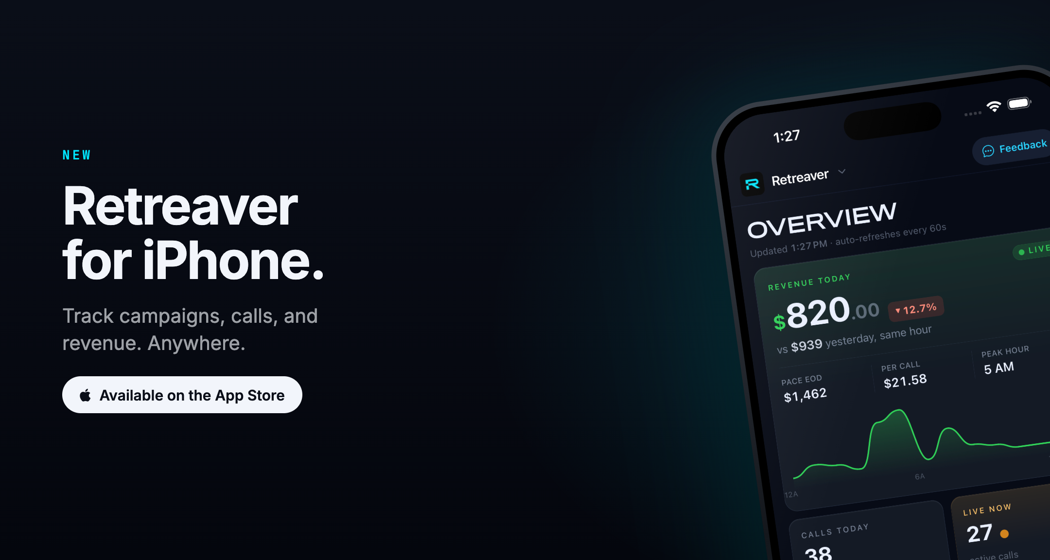 Retreaver for iPhone